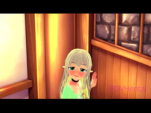 ❤️ (Trap) Elvish mjakazi hukusaidia kunawa uso wako. ❌  ﹏